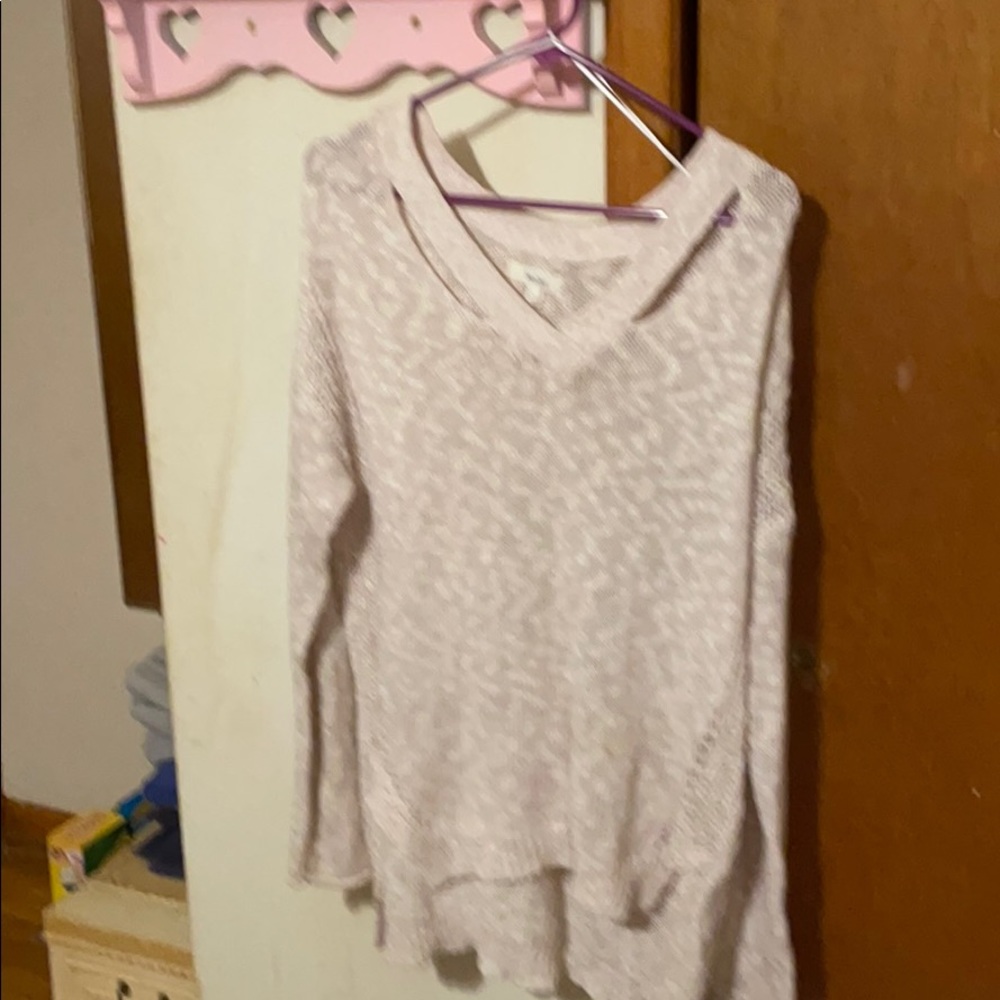 Pink sweater